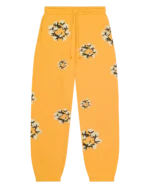 Cactus Tears Wreath Sweatpants Yellow