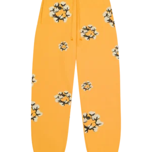 Cactus Tears Wreath Sweatpants Yellow