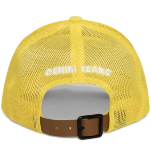Cotton Peace Wreath Trucker Hat Yellow-1