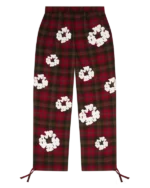 Cotton Wreath Pajama Pants-1