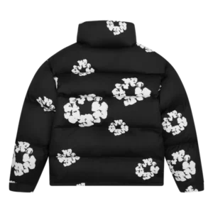 Cotton Wreath Puffer Jacket-1