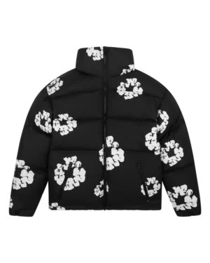 Cotton Wreath Puffer Jacket