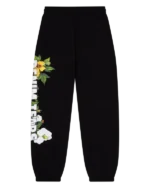 DT Floral Logo Sweatpant Black-1