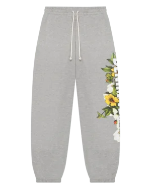DT Floral Logo Sweatpant Grey