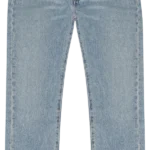 DT Metallic Gold Script 501 Light Wash