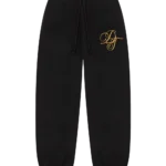 DT Metallic Gold Script Sweatpant