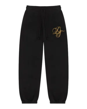 DT Metallic Gold Script Sweatpant