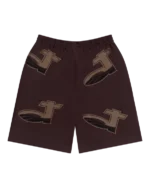 DT Pique Shorts Brown-1