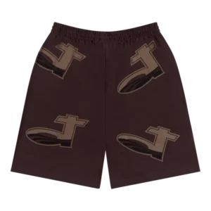 DT Pique Shorts Brown-1
