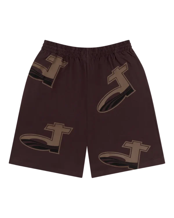 DT Pique Shorts Brown