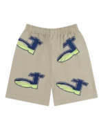 DT Pique Shorts Grey-1