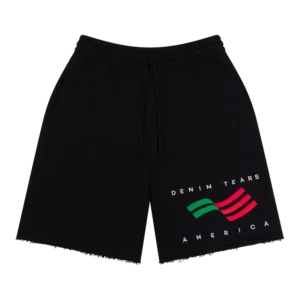 Denim Tears America Sportswear Shorts Black