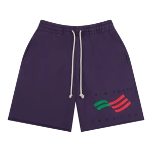 Denim Tears America Sportswear Shorts Purple