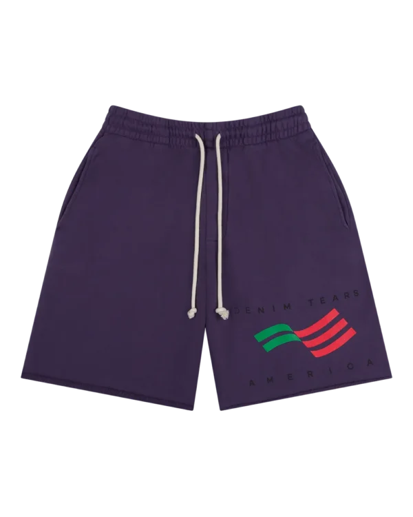 Denim Tears America Sportswear Shorts Purple