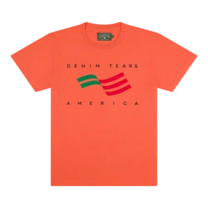 Denim Tears America Sportswear Tee Orange