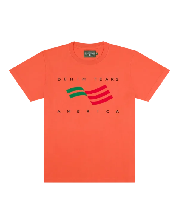 Denim Tears America Sportswear Tee Orange