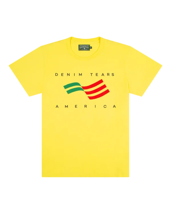 Denim Tears America Sportswear Tee Yellow