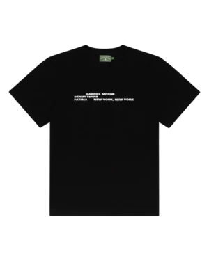 Denim Tears X Gabriel Moses Tee Black