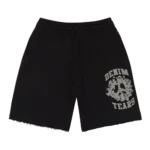 Denim University Sweat Shorts Black