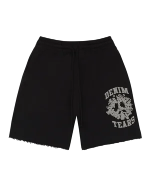 Denim University Sweat Shorts Black