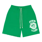 Denim University Sweat Shorts Green