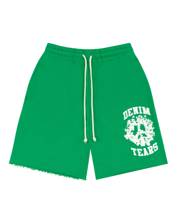 Denim University Sweat Shorts Green