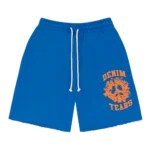 Denim University Sweat Shorts Royal Blue