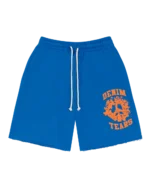 Denim University Sweat Shorts Royal Blue
