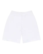 Denim University Sweat Shorts White-1