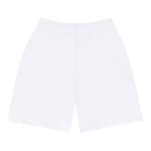 Denim University Sweat Shorts White-1