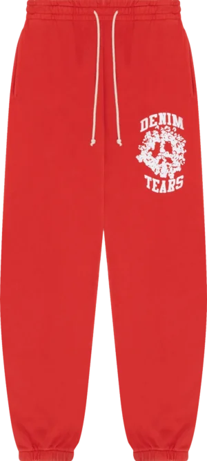 Denim University Sweatpants Red