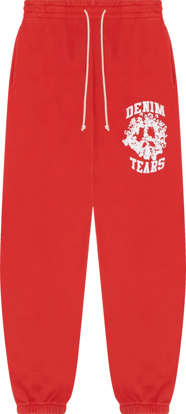 Denim University Sweatpants Red