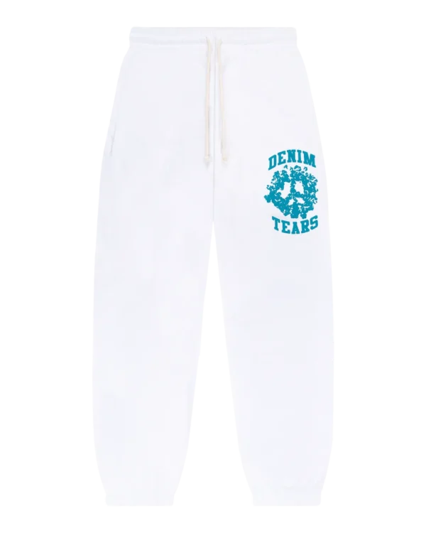Denim University Sweatpants White