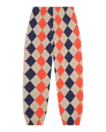 Derby Intarsia Sweatpant Tan-1