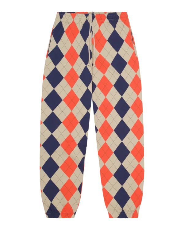 Derby Intarsia Sweatpant Tan