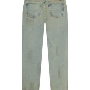 Dirty Wash 501 Light Wash-1