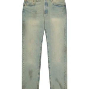 Dirty Wash 501 Light Wash