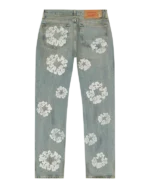 Dirty Wash Wreath 501 Light Wash-1