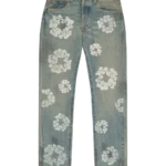 Dirty Wash Wreath 501 Light Wash