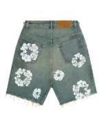 Dirty Wash Wreath Short Light Wash-1