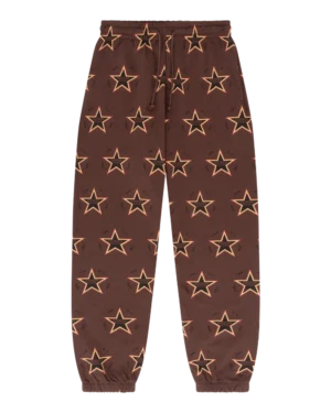 Every Tear Is A Star Sweatpants Brown