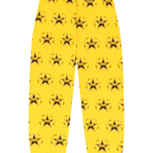 Every Tear Is A Star Sweatpants Yellow-1
