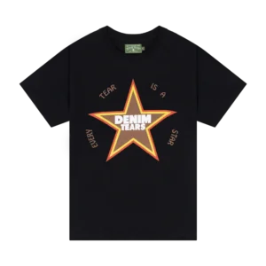 Every Tear Is A Star Tee Black