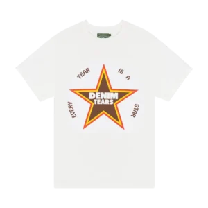 Every Tear Is A Star Tee White