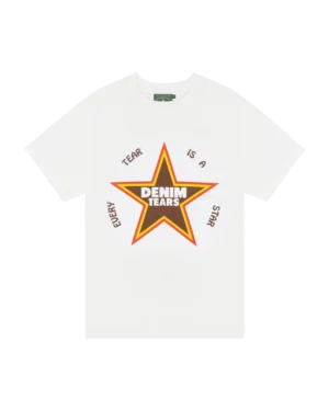 Every Tear Is A Star Tee White