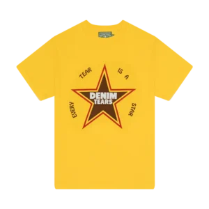 Every Tear Is A Star Tee Yellow