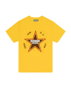 Every Tear Is A Star Tee Yellow