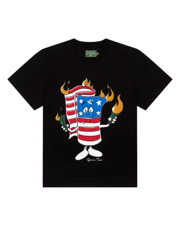 Firecracker Tee Black