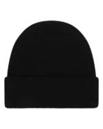 Floral Beanie Black-1