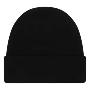 Floral Beanie Black-1